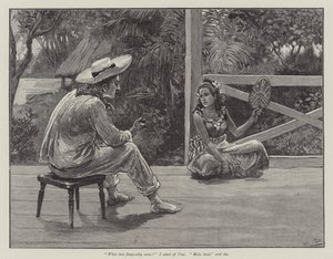 Uma, of Het Strand van Falesa, door Robert Louis Stevenson door Gordon Frederick Browne